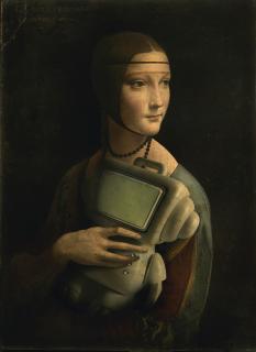 Agan Harahap - The Lady With An Ermine (Leonardo Da Vinci)