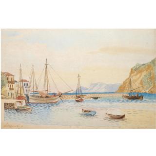 Agenor Asteriadis - Greek An Island Port