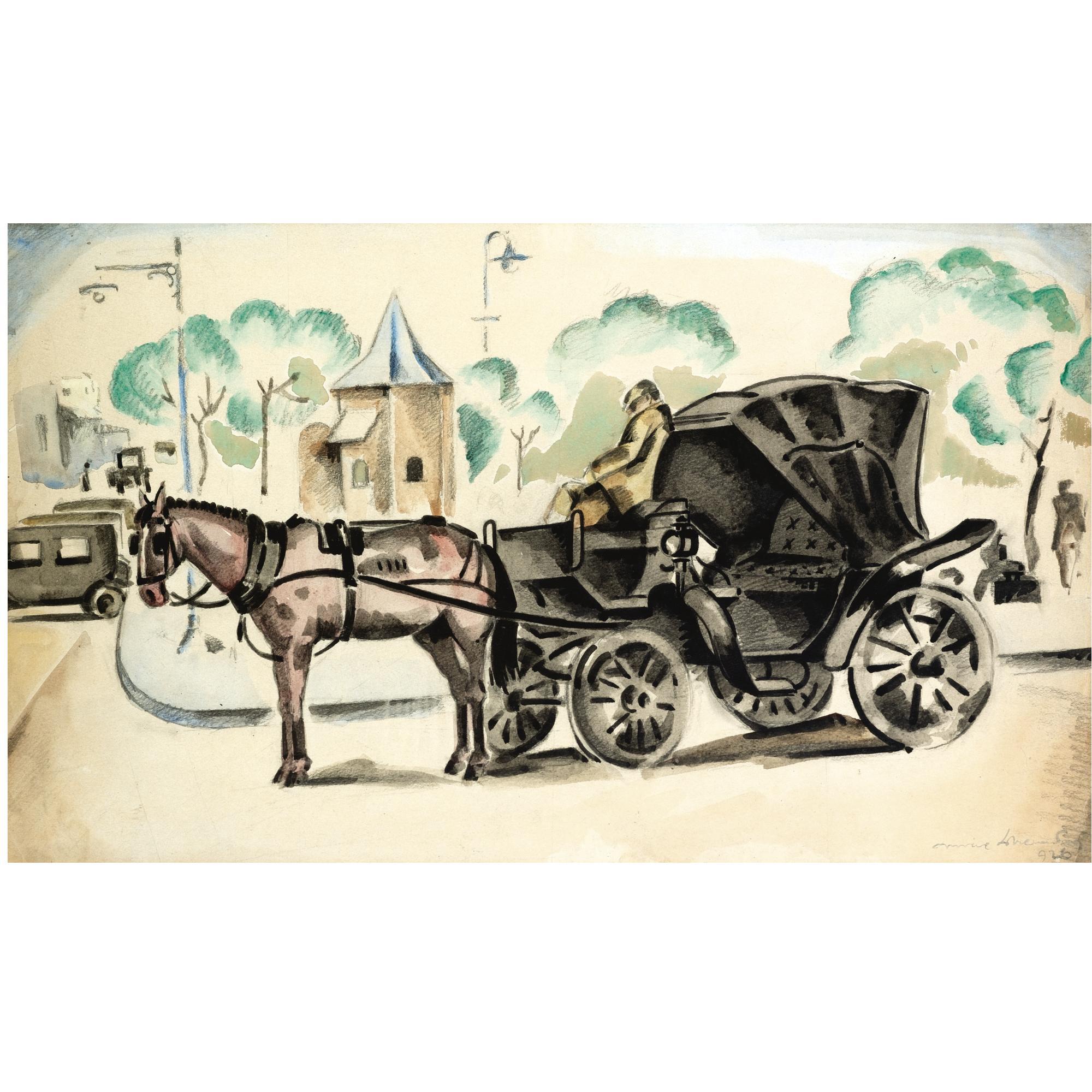 Agenor Asteriadis - Greek The Hansom Cab