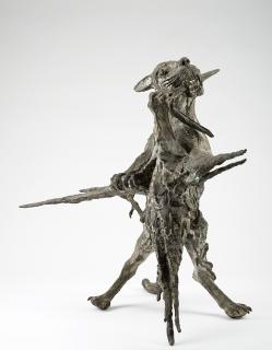 Agenore Fabbri - Rissa fra gatto e uccello I