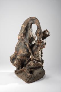 Agenore Fabbri - Uomo con cavallo