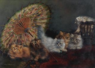 Agnes Augusta Talboys - \'Pussies in conference\'