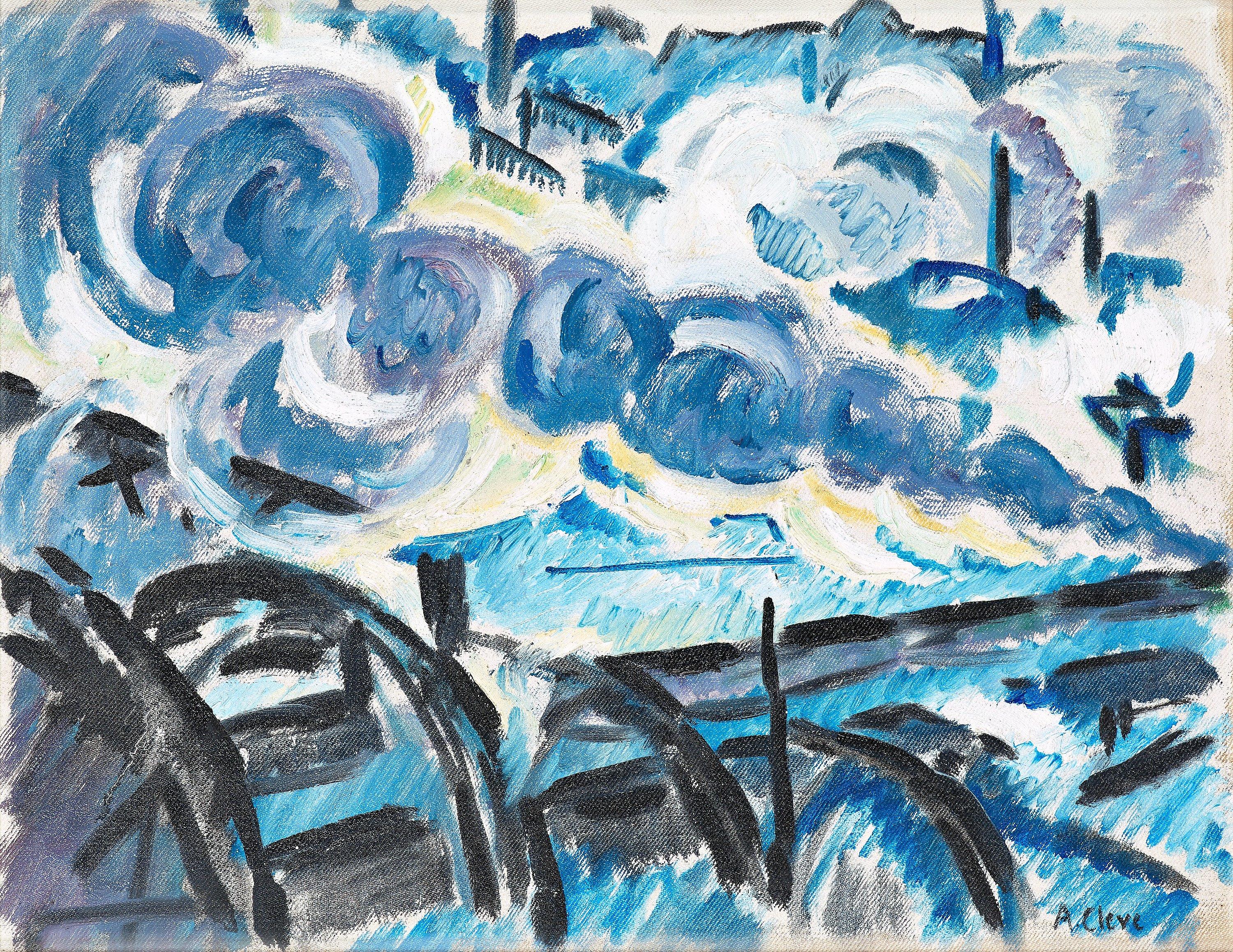 Agnes Cleve - A study for \