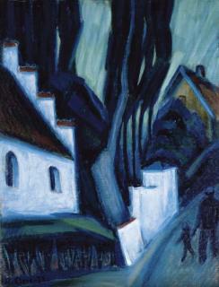 Agnes Cleve - Kyrkan I Arild, Sverige (The Church In Arild, Sweden)