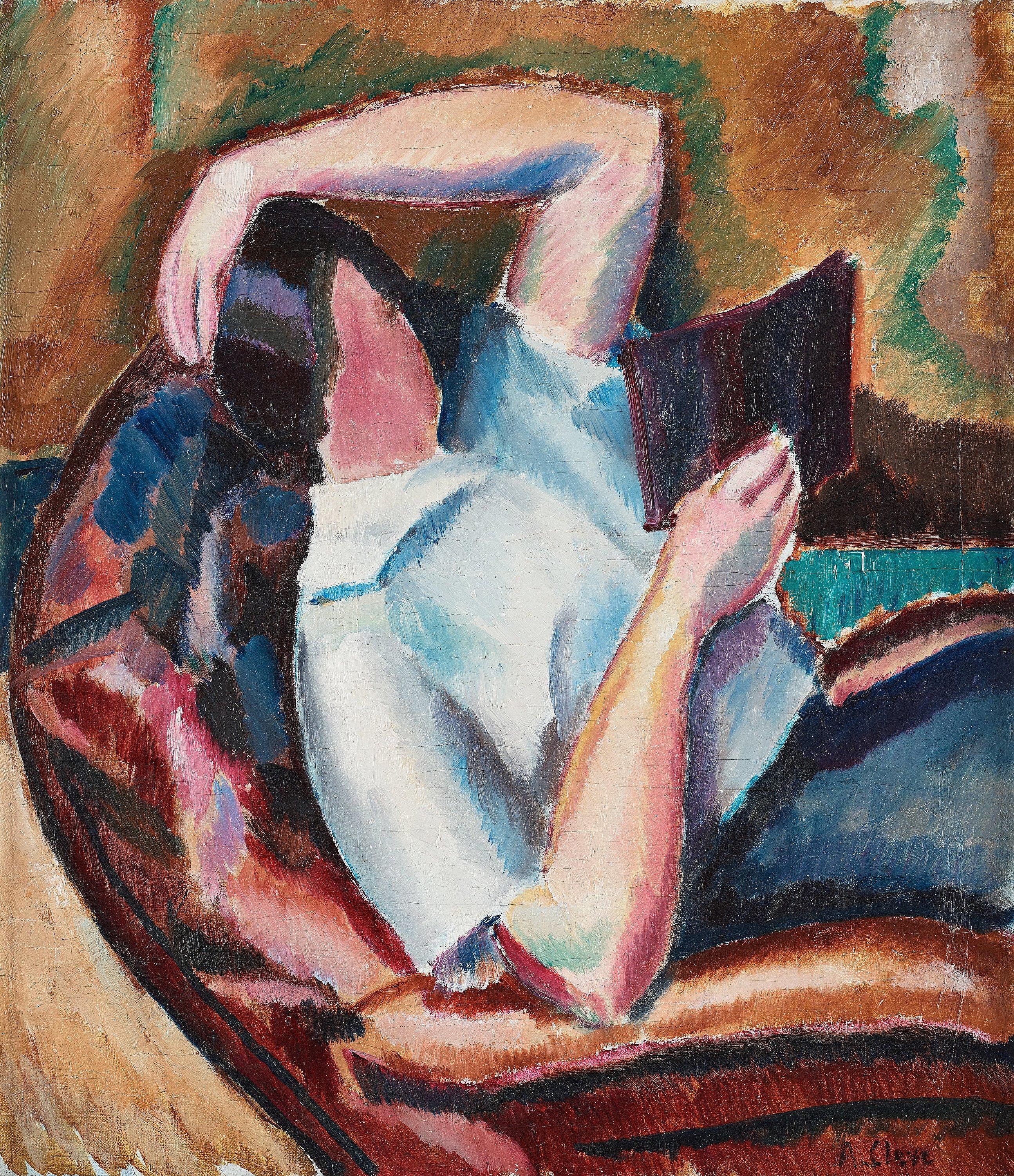 Agnes Cleve - Portrait of Gabrielle Münter