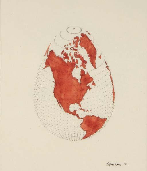 Agnes Denes - Map Projections: The Egg