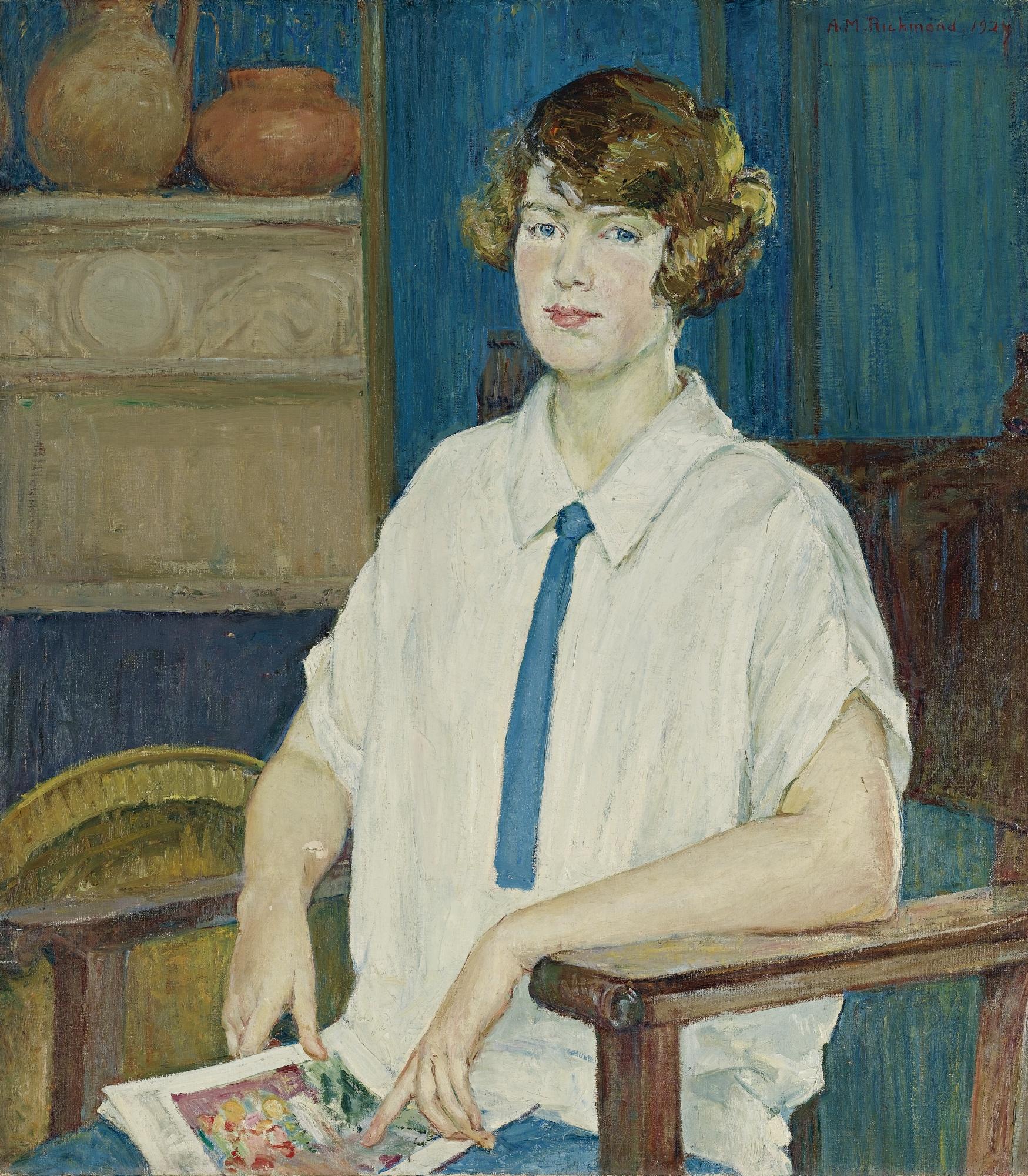 Agnes M. Richmond - Portrait Of A Woman