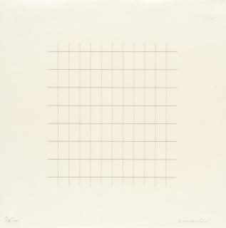 Agnes Martin - 1 Bl. aus: On a Clear Day