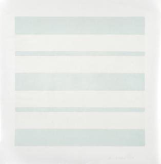 Agnes Martin - Agnes Martin Recent Paintings, Pace Gallery, 1997 Folio; Exhibition Poster (22 works)