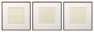 Agnes Martin - On a Clear Day (plates 11, 21 & 22)