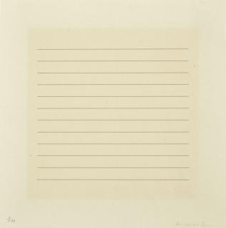 Agnès Martin - On a clear day