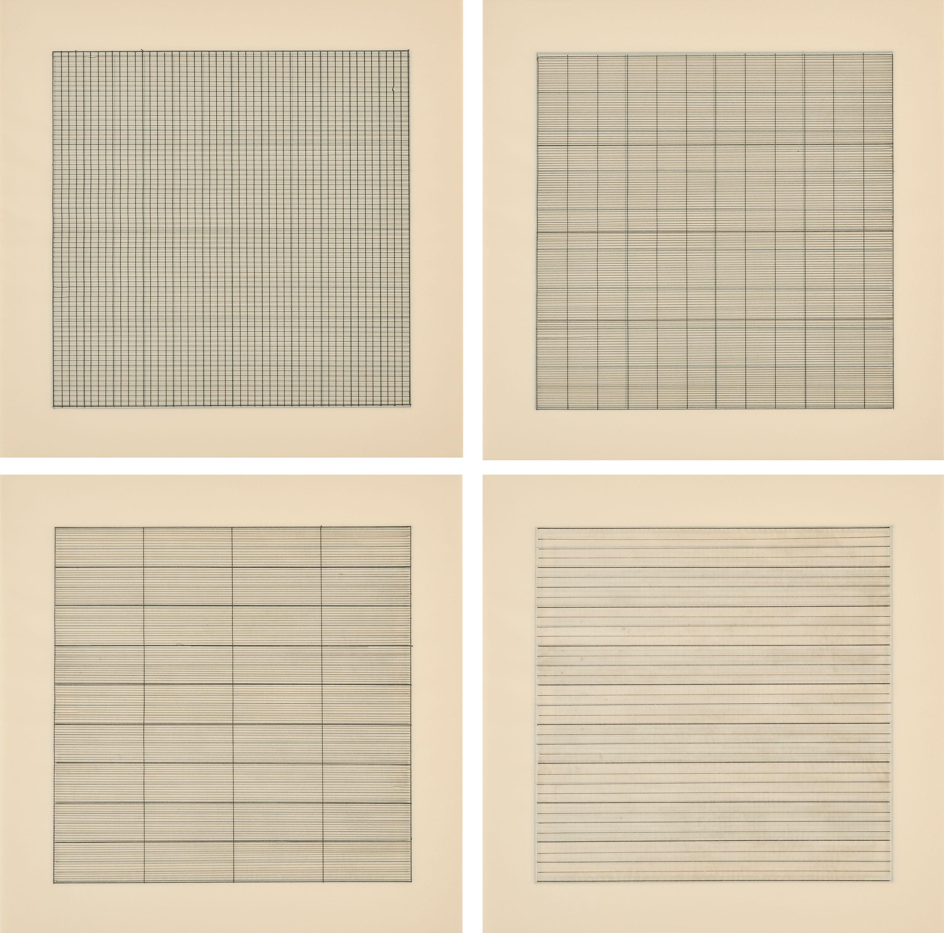 Agnes Martin - Paintings and Drawings. 1974-1990.