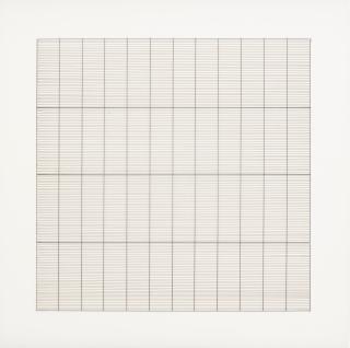 Agnes Martin - Paintings and Drawings, from the Stedelijk Museum Portfolio 10
