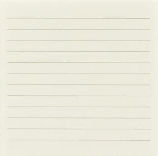 Agnes Martin - Plate 15, from On a clear day