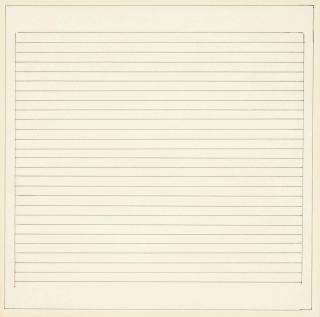 Agnes Martin - Untitled (#22)