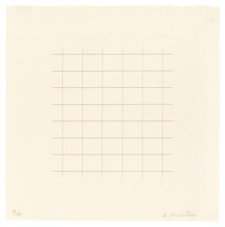 Agnes Martin - Untitled