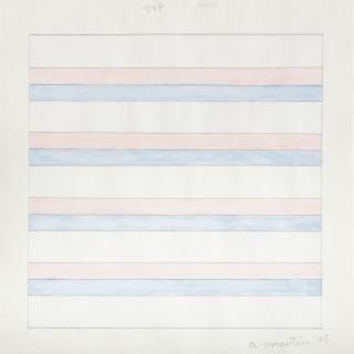 Agnes Martin - Untitled