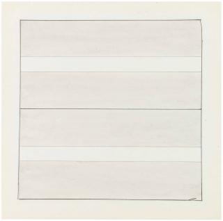 Agnes Martin - Untitled