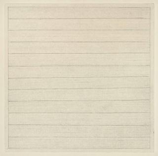 Agnes Martin - Untitled