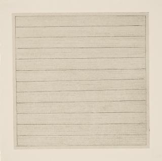 Agnes Martin - Untitled