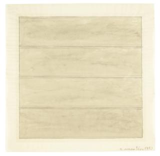 Agnes Martin - Untitled