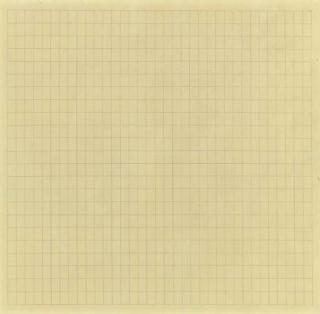 Agnes Martin - Untitled