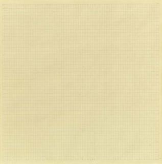 Agnes Martin - Untitled