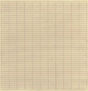 Agnes Martin - Untitled
