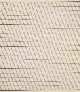 Agnes Martin - Untitled
