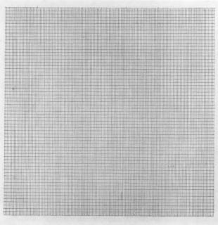Agnes Martin - Untitled