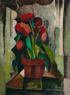 Agnes Weinrich - Red Begonias