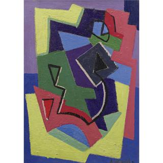 Agnes Weinrich - Untitled (Abstract Composition)