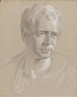 Agostino Aglio - Portrait of Sir Walter Scott (1771-1832), head-and-shoulders