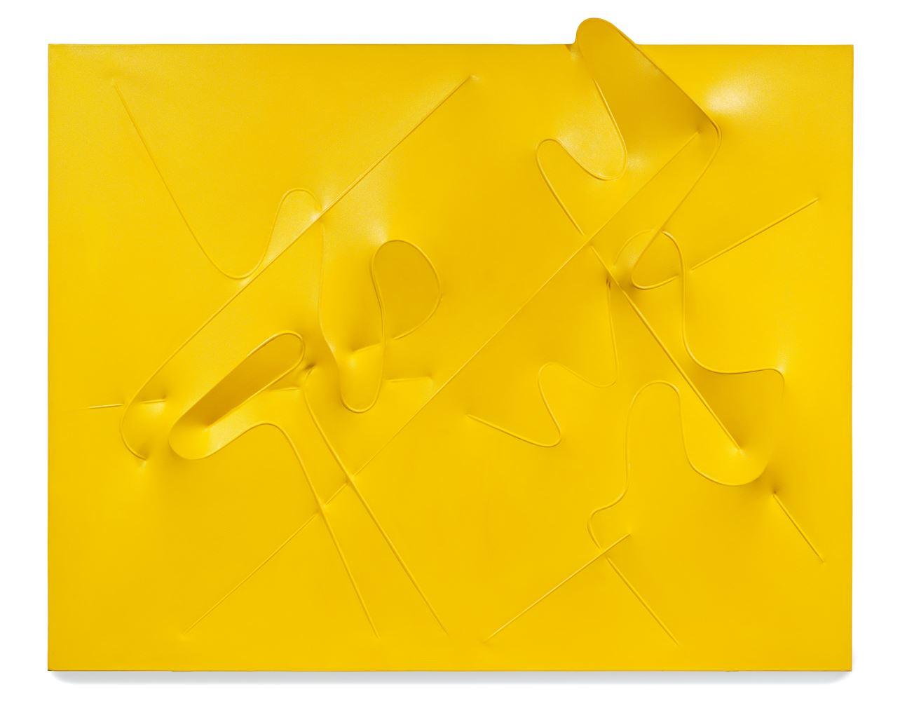 Agostino Bonalumi - Giallo. 1999.