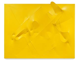 Agostino Bonalumi - Giallo. 1999.