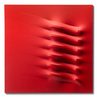 Agostino Bonalumi - Rosso