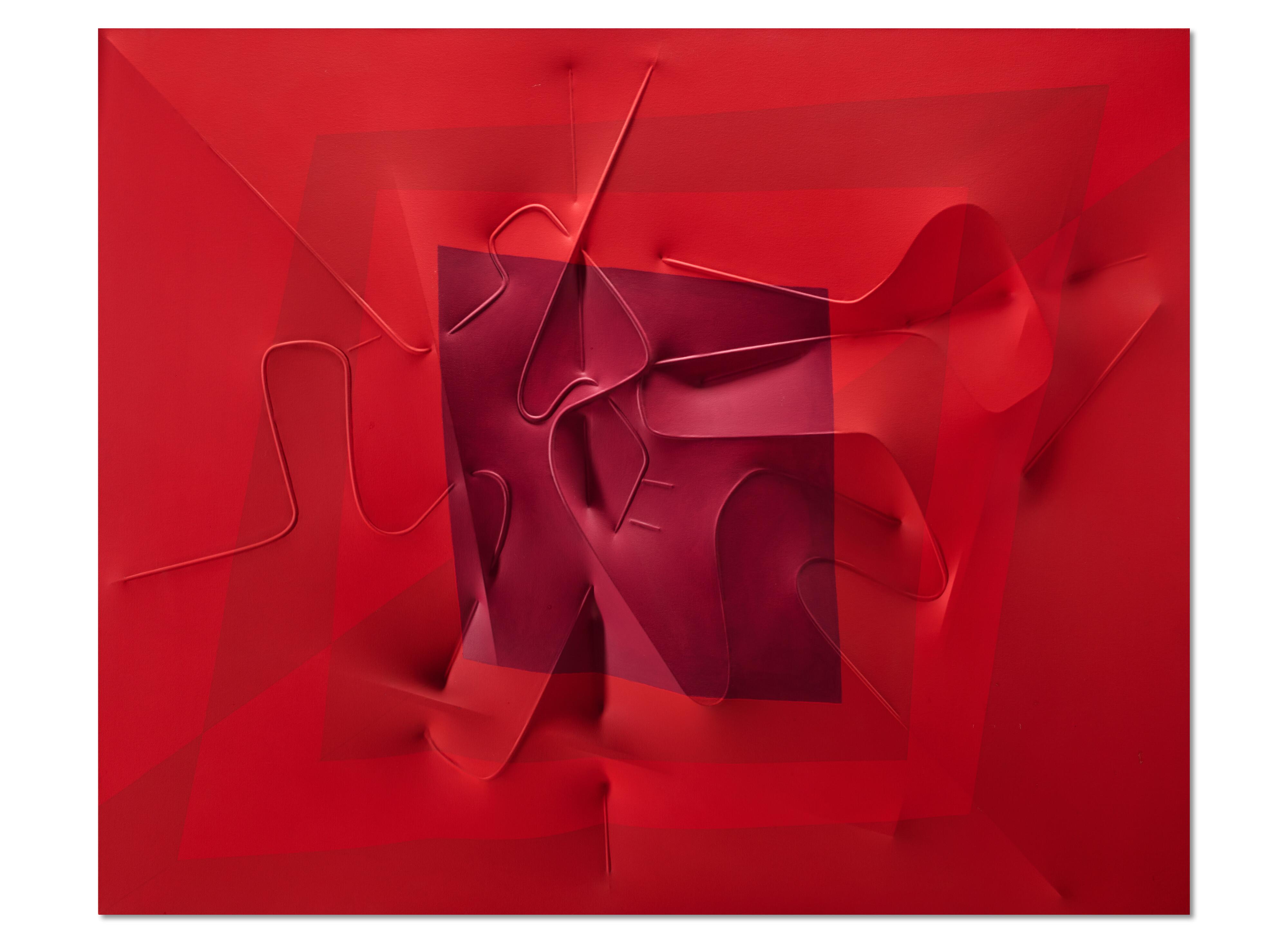 Agostino Bonalumi - Rosso