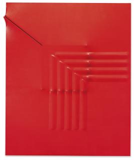 Agostino Bonalumi - Rosso