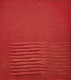 Agostino Bonalumi - Rosso 