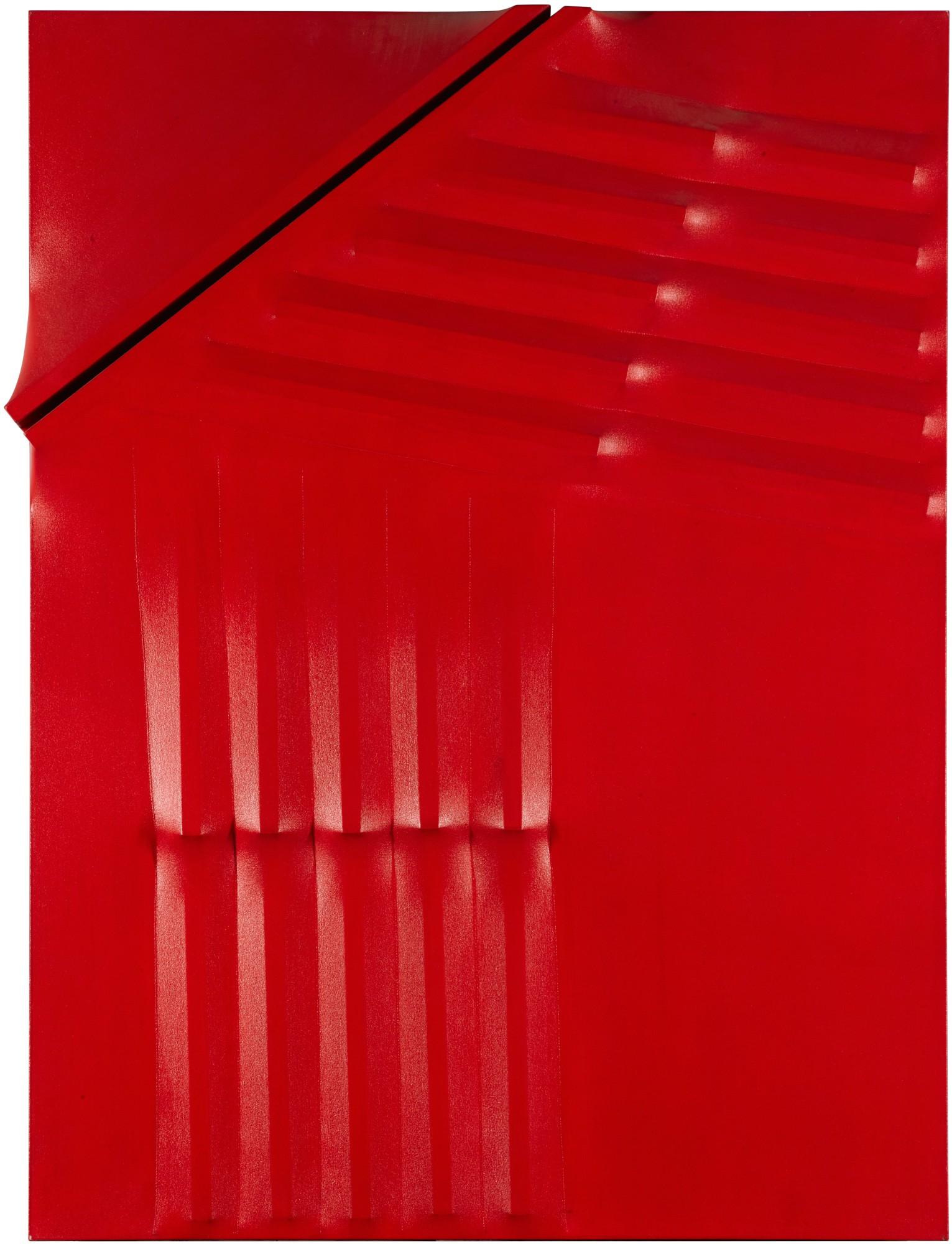 Agostino Bonalumi - Rosso