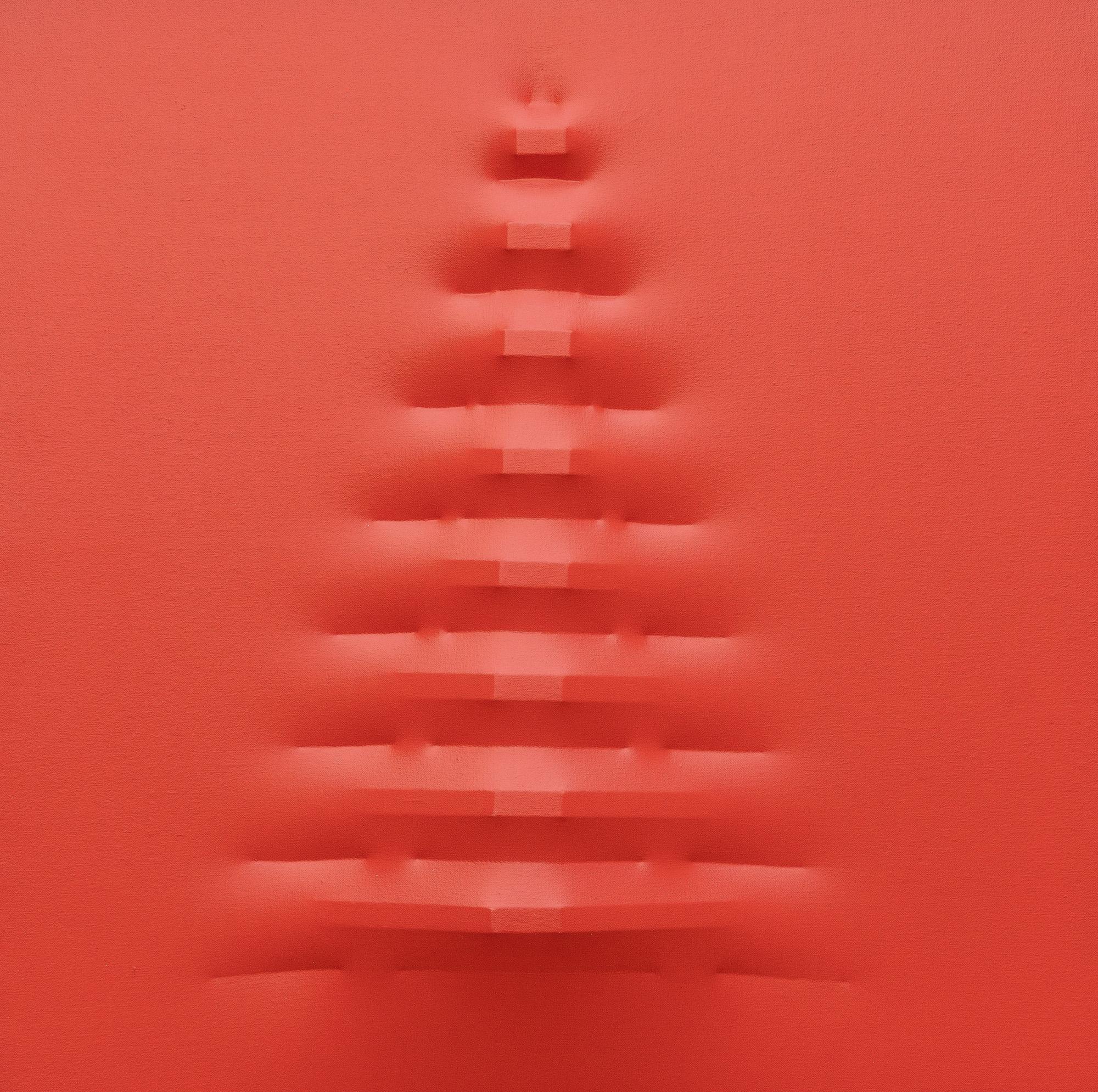 Agostino Bonalumi - Rosso