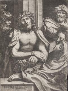 Agostino Carracci - Ecce Homo (B. 20; Bohlin 143)