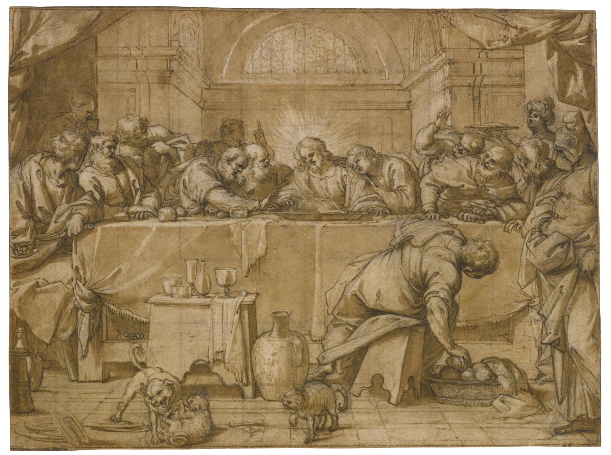 Agostino Carracci - The Last Supper