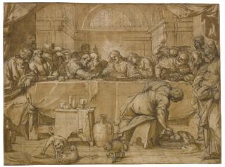 Agostino Carracci - The Last Supper