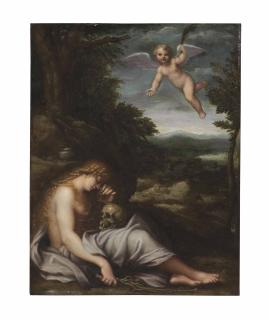 Agostino Carracci - The Penitent Magdalene