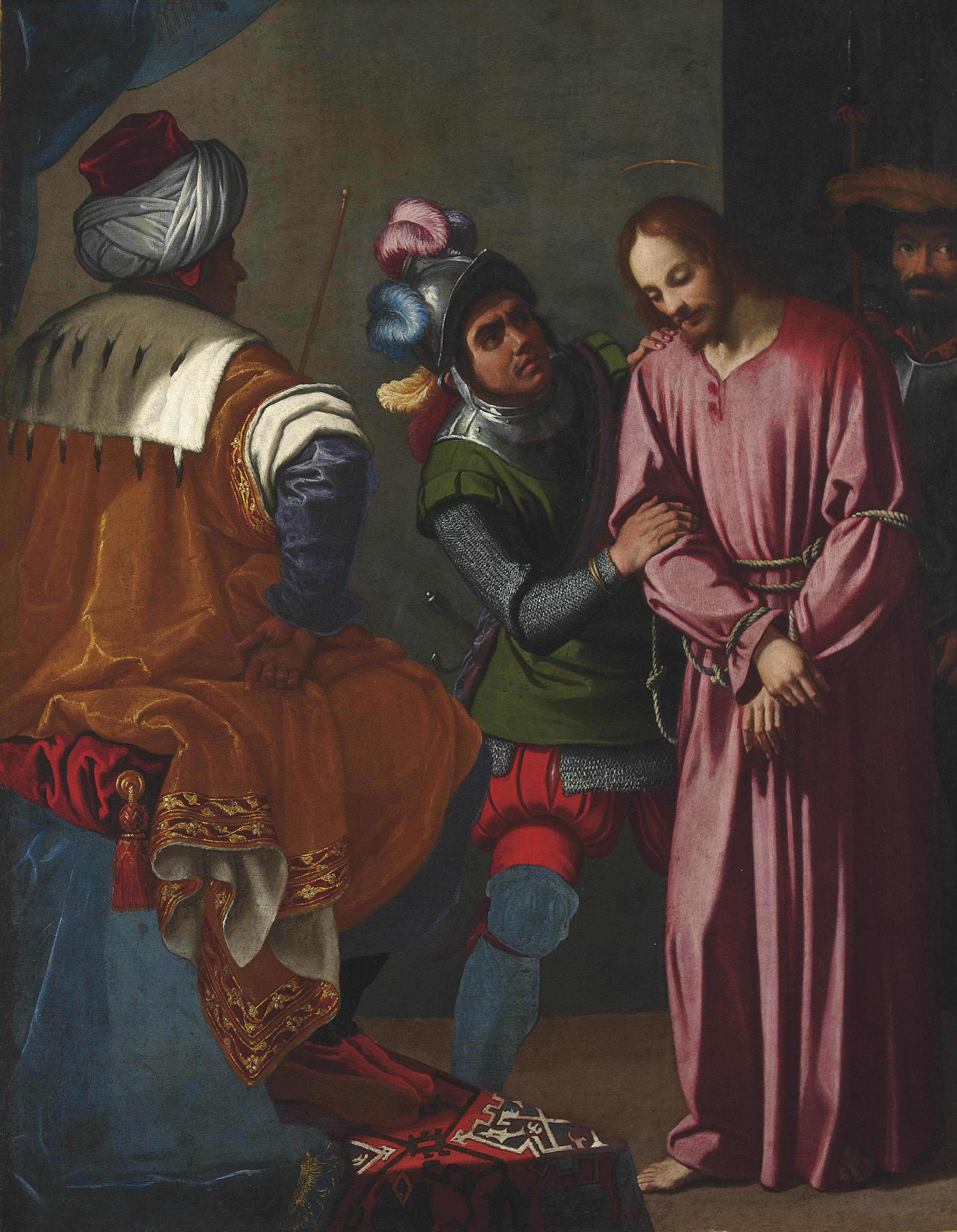 Agostino Ciampelli - Christ before Pilate