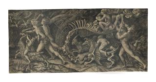 Agostino Veneziano - The Carcass (Bartsch 426)