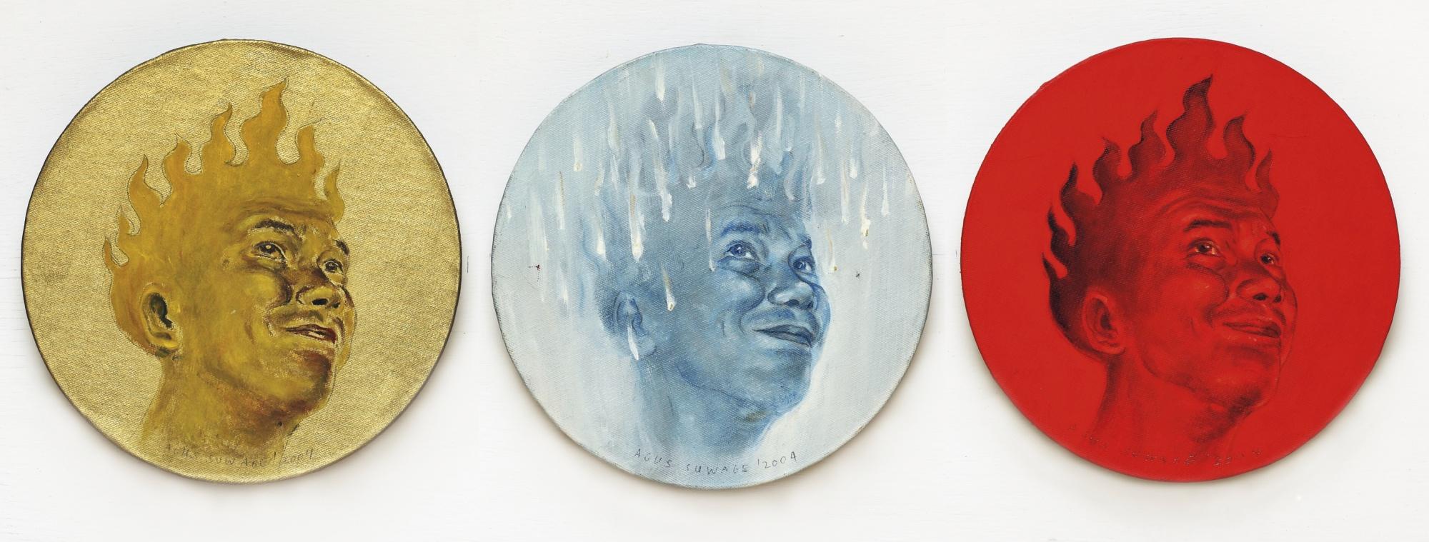 Agus Suwage - Portret Diri Sebagai Bonaspati (Self-Portrait As Bonaspati)