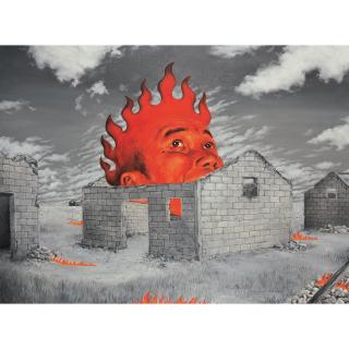 Agus Suwage - Self Portrait As Nero V