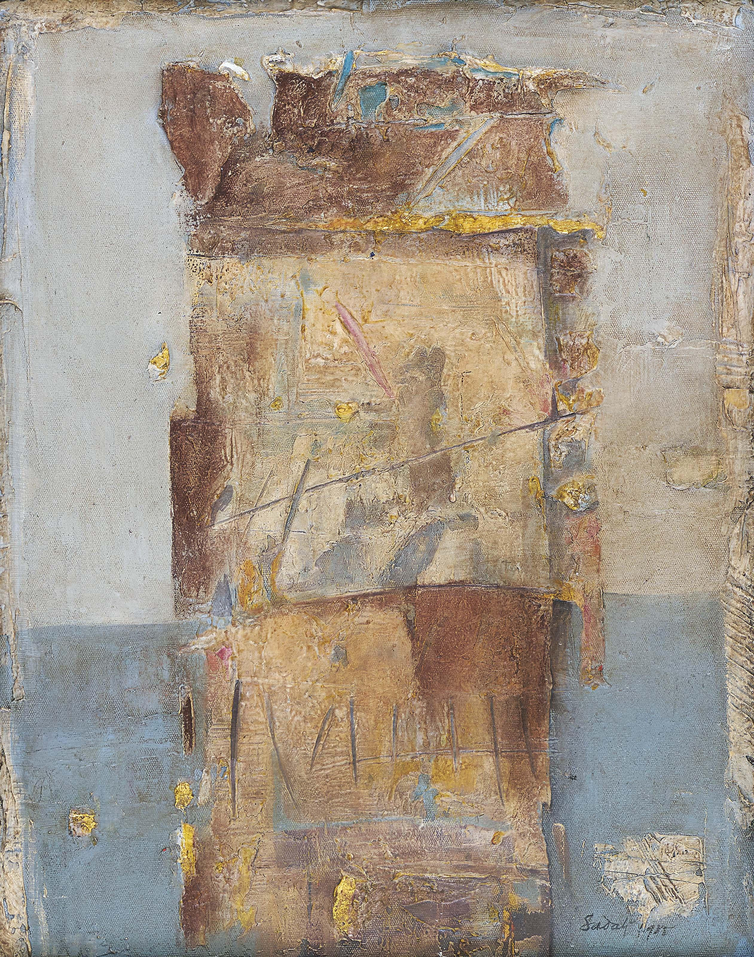 Ahmad Sadali - Diantara Noktah & Atap Emas